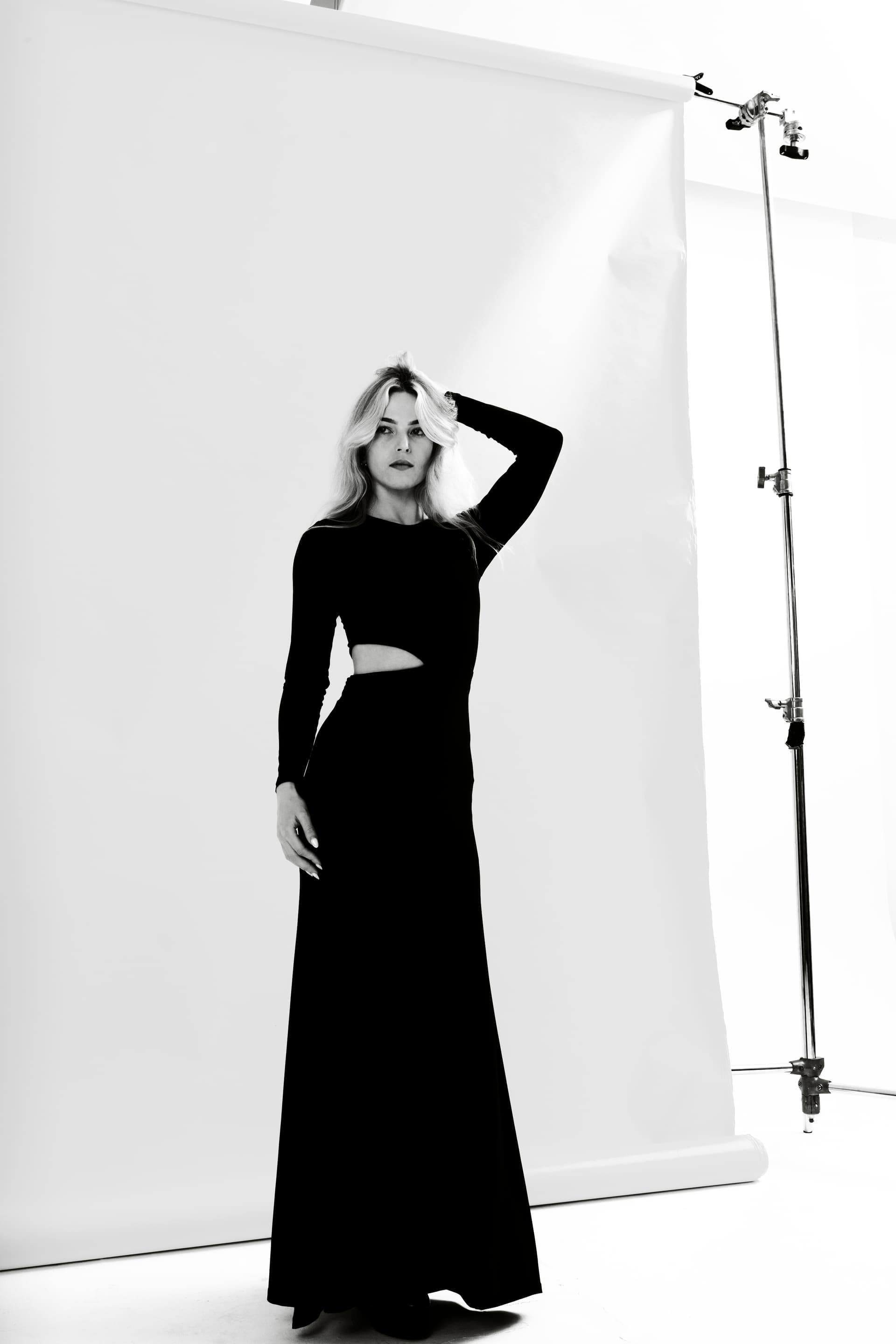 Waist Cut Out Dress Side